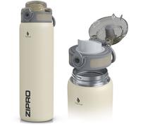 ZIPRO Gobelet Isotherme en Acier Inox 1000ml Grande Gourde avec Poignée