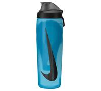 Bouteille Nike Refuel Locking Lid 24 Oz Bleu TU
