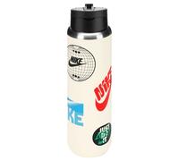 Bouteille Nike Straw 24 Oz Graphic Blanc TU