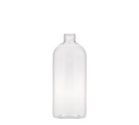 Bouteille PET 250 ml 'Iris', ovale, plastique, ouverture : 24/410