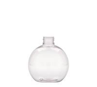 Bouteille PET 250 ml « Perry », ronde, plastique, goulot : 24/410