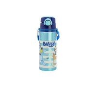 Stor S.L. Bouteille réutilisable Pop-up aluminium avec bandoulière 730 ml Bluey