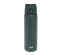 Ion8 Bouteille Single Wall 600 ml – Inox léger, Anti-fuite, Lavable au lave-vaisselle – Vert foncé