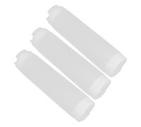 Bouteille Souple à Sauce Double Embout 3 Pièces 480ml Plastique Blanc Réutilisable