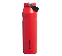 Bouteille Stanley IceFlow avec paille et bouchon rabattable – 1 100 ml, noir chili