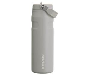 Bouteille Stanley IceFlow avec paille et bouchon rabattable 2.0 - 700 ml, couleur cendrée