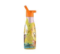 Bouteille Thermique Enfant - 260 ml - Jungle Park - Bouteille d'Eau en Acier Inoxydable - Boissons Froides 36 Heures et Chaudes 18 Heures - Finition Peinture Gaufrée - Sans BPA - Cool Bottles