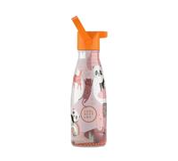 Bouteille Thermique Enfant - 260 ml - Panda Gang - Bouteille d'Eau en Acier Inoxydable - Boissons Froides 36 Heures et Chaudes 18 Heures - Finition Peinture Gaufrée - Sans BPA - Cool Bottles