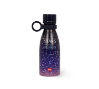 Bouteille Thermique légère et résistante, Fermeture hermétique, poignée en Silicone Amovible, en Acier Inoxydable, capacité 300 ML, thème étoiles