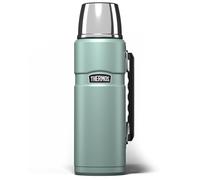 Bouteille Thermos en Acier Inoxydable, Bleu Canard, 1.2L
