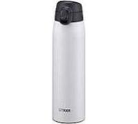 Bouteille thermos en acier inoxydable Tiger MCT-K - auto-verrouillage - revêtement antibactérien - série BioGuard+ Bouteille thermos en acier inoxydable Tiger MCT-K - auto-verrouillage - revêtement an