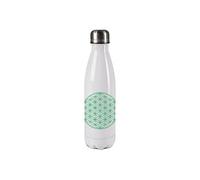 Bouteille Thermos en inox fleur de vie - by Cbkreation