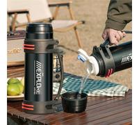 Bouteille thermos isolée sous vide - Mini bouteille d'eau - Acier inoxydable - Capacité inférieure à 50 ml - Anti-fuite - Vert