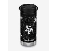 Bouteille thermos Klean Kanteen Insulated TKWide Twist Cap 350 ml blanc
