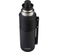 Bouteille Thermos Thermos Pot isolant OUTDOOR Tourisme/Voyage noir mat 1,2L HOMLA