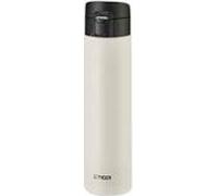 Bouteille thermos Tiger MKA-K - Acier inoxydable - Aigrette Blanche - Série hygiénique BioGuard+ avec protection antibactérienne et finition SuperClean Plus Bouteille thermos Tiger MKA-K - Acier inoxy