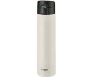 Bouteille thermos Tiger MKA-K - Acier inoxydable - Aigrette Blanche - Série hygiénique BioGuard+ avec protection antibactérienne et finition SuperClean Plus Bouteille thermos Tiger MKA-K - Acier inoxy