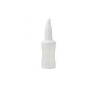Bouteille verseuse de bar professionnelle 1,08 L - Blanche - - Plastique1,08100 x100x340mm