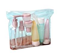 Bouteilles de voyage for produits toilette, contenants taille, ensemble bouteilles avec étiquettes étanches et compressibles Pour Bagages