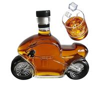 Bouteilles de whisky avec bouchons, 300 ml, motif moto, pour liqueurs, objets de collection pour bouteilles de vin, pour vitrines, salles à manger, bars, maisons, restaurants, hôtels