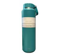 Bouteilles d'eau en acier inoxydable | Tasse étanche en acier inoxydable | Bouteille portable de 700,4 g pour hommes et femmes pour la gym, la randonnée, le cyclisme, le sport, le camping, les
