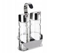 Bouteilles d'épices de cuisine KADAX avec support, ensemble de bouteilles d'h...