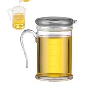 Bouteilles d'huile pour cuisine 400 ml - Anti-fuite - Poignée antidérapante | Bouteille d'huile d'olive avec contrôle des portions pour la maison, le comptoir, l'armoire, le restaurant, le barbecue