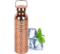 Bouteilles en cuivre - Bouteille à boire - Support d'hydratation - Design isolé - 800 ml - Or