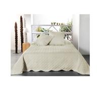 Boutis contemporain Ivoire - Taille: 150x150cm - Coloris: Ivoire