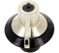 Bouton 12h gaz noir et gris 694975086 - Cuisiniere Smeg - Boutons
