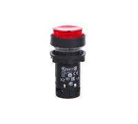 Schneider Electric Bouton-poussoir lumineux Harmony XB7NW34B1 LED 24 V Ø22 mm 1 S auto-retour Rouge