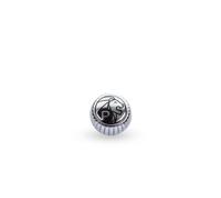 Bouton Bijou Bouton Pour Moulin À Poivre, Chrome Brillant