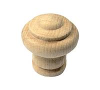 Bouton bois rustique 31 BIS nature de diamètre 25mm - - 31BN25