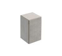 Bouton carré Ø20 mm DESIGN MAT Inox brossé - DM8532.IN.20.5