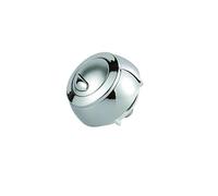 Bouton chromé pour mécanisme WC SIAMP Optima 50