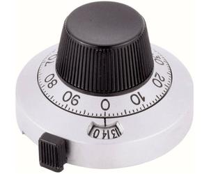 Bouton compte-tours Vishay 18.01.11 Motif dimpression: 0-100 360 ° 1 pc(s)