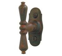 Bouton crémone Espalion Fer rouillé ciré - 1.0703.00RO