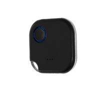 Shelly BLU Button1 Noir - Bouton télécommande intelligente, Contrôleur Domotique Bluetooth, Commades et Scènes intelligentes, app iOS, Android, Compatible avec BTHome
