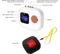 Bouton d'appel d'urgence SOS pour personnes âgées, avec récepteur et écran