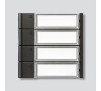 Bouton d'appel Siedle TM 700-4-0 DG gris foncé micacé (210011977-00)