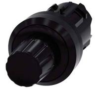 Bouton d'arrêt Siemens 3SU1000-0HC10-0AA0 bouton noir 1 pc(s)