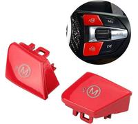 Bouton de changement de mode M1/M2 au volant pour BMW M3, M4 (F80, F82, F83), rouge.