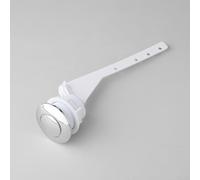 Bouton de chasse carré en plastique pour réservoirs de toilettes conçu pour s'adapter aux modèles de montage standard et aux systèmes d'activation à base de tige (carré)