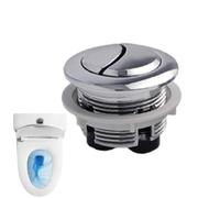 Bouton de chasse d'eau à ajustement précis - tiges réglables pour un | Kit de commande de chasse d'eau flexible et facile à installer - Économie d'eau - Pièce de rechange pour réservoir de