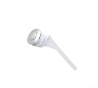 Bouton de chasse d'eau carré de rechange pour réservoir de chasse d'eau à double bouton poussoir mécanisme en plastique pour réparation de réservoir de salle de bain 16,3 cm (cercle)