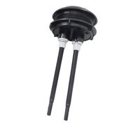 Bouton de chasse d'eau rond à double mécanisme de lavage contre l'oxydation Convient à la plupart des appareils de salle de bain 38 mm 48 mm 58 mm Sélection contre l'oxydation Bouton WC