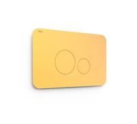 Bouton de chasse double pour WC Or Mat 24K - TRES 25429802OM