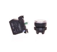 Schneider Electric Bouton-poussoir lumineux à rappel XB5AW31B5 600 V IP66/IP67/IP69/IP69K Blanc