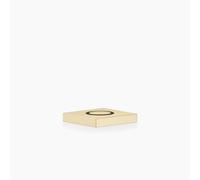 Bouton de commande Dornbracht Air Switch, rosace carrée, 10714970-28, Couleur: Laiton brossé