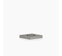 Bouton de commande Dornbracht Air Switch, rosace carrée, 10714970-99, Couleur: foncé Platine mat